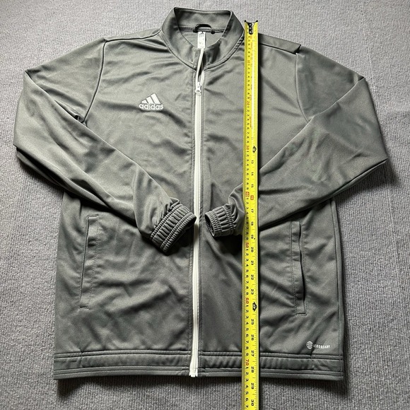 Adidas‎ Men's Large Jacket Zip Lightweight Aeroready Athletic Windbreaker *read - Picture 11 of 11